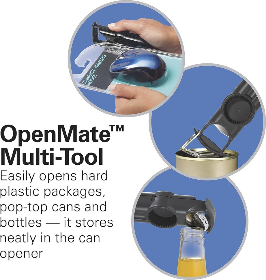 Hamilton Beach - OpenStation™ Silver Electric Automatic Can Opener with Tools - 76382
