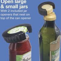 Hamilton Beach - OpenStation™ Silver Electric Automatic Can Opener with Tools - 76382