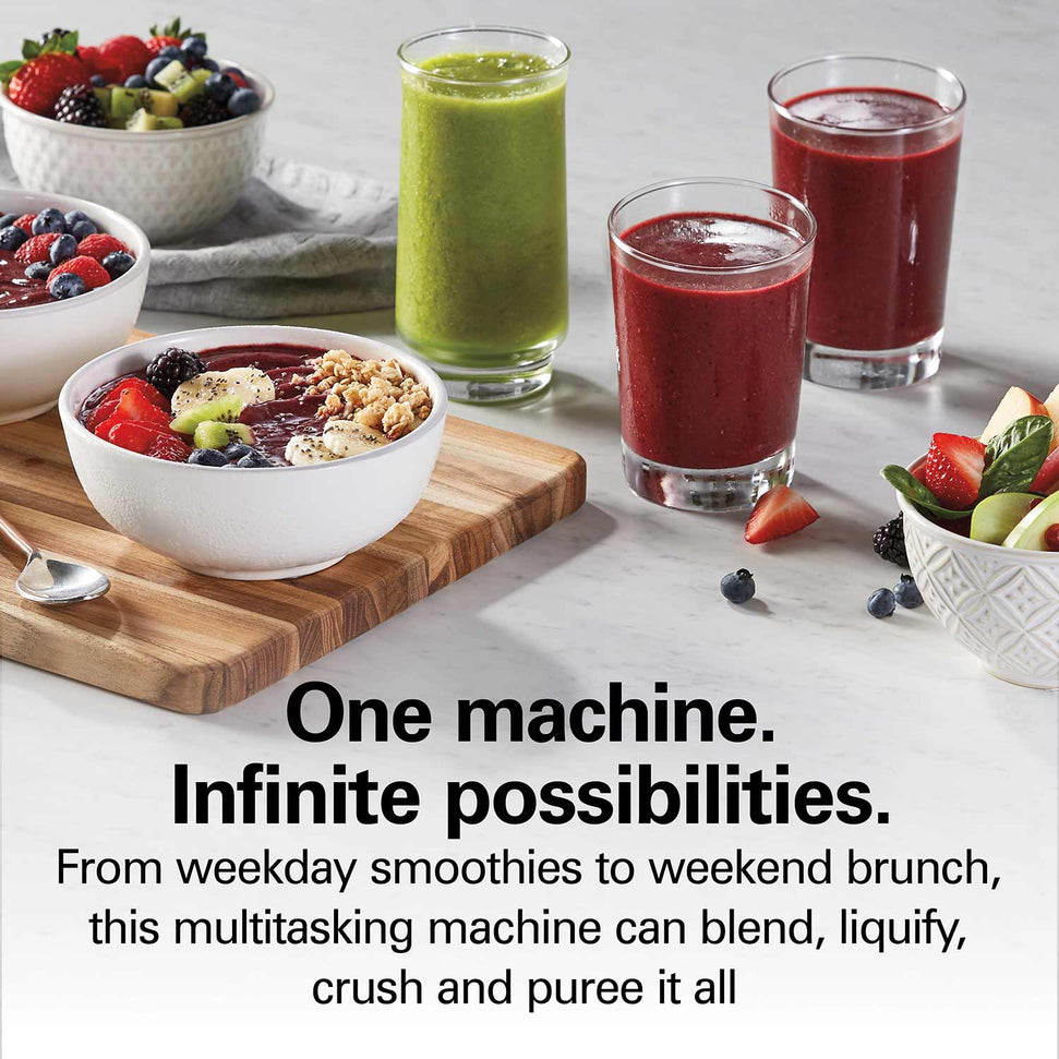 Hamilton Beach - PowerMax Professional Performance Blender Grey - 58600J