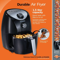 Hamilton Beach - Proctor Silex 2 1.5 L Manual Air Fryer - 35055
