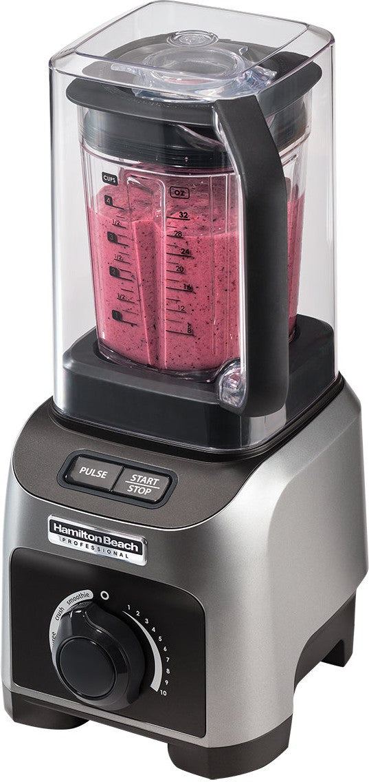 Hamilton Beach - Professional Silver Peak Power Quiet Shield Blender - 58870C - DISCONTINUED