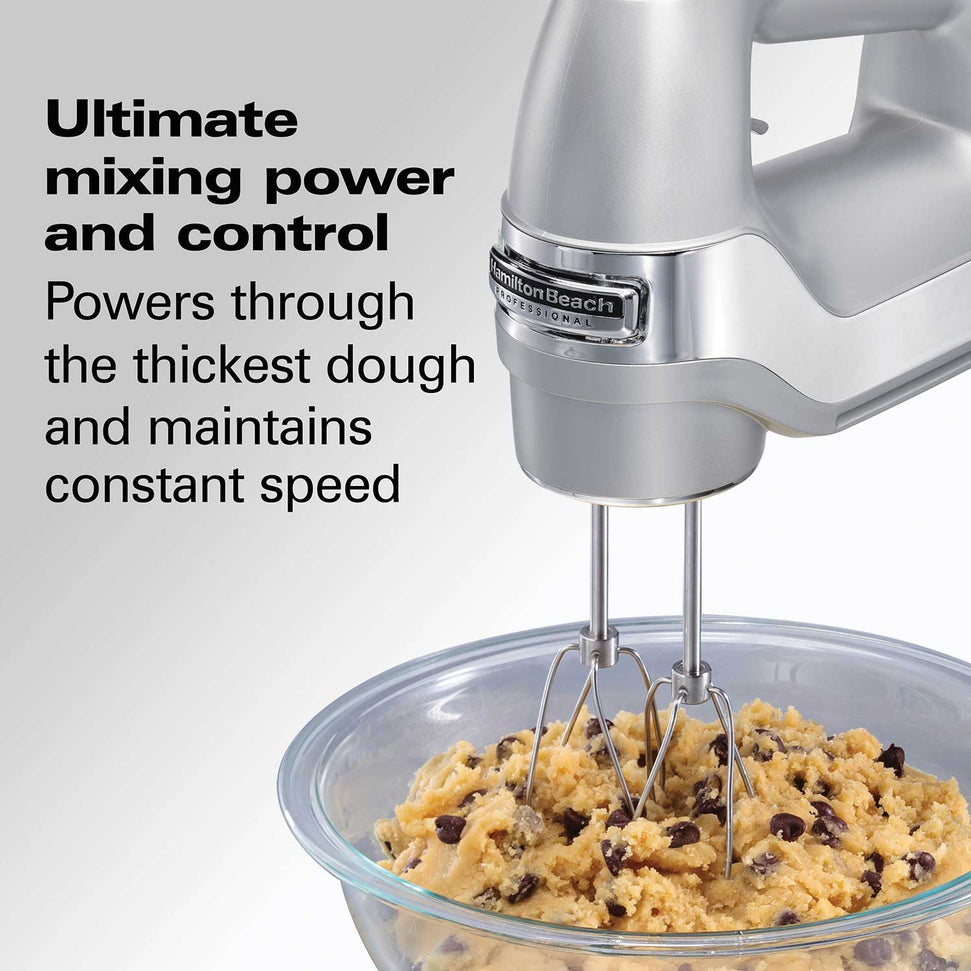 Hamilton Beach - Professional 5 Speed Hand Mixer with Easy Clean Beaters - 62664