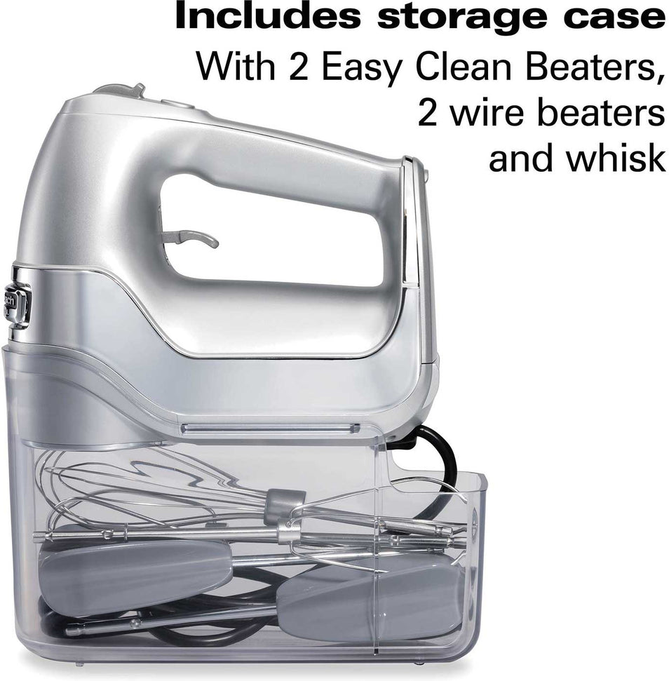 Hamilton Beach - Professional 5 Speed Hand Mixer with Easy Clean Beaters - 62664