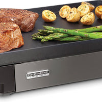 Hamilton Beach - Professional Cast Iron Electric Grill with Removable Cooktop - 38560