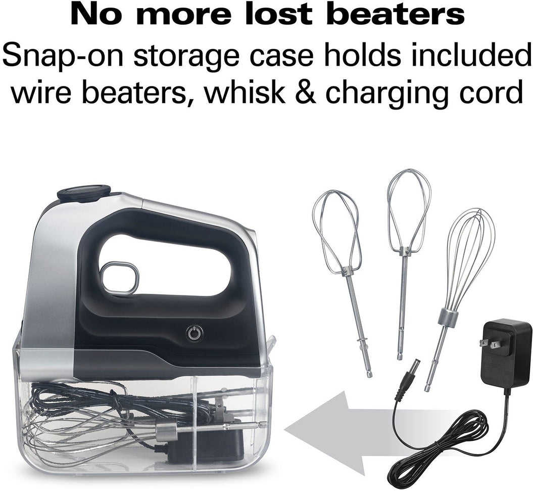 Hamilton Beach - Professional Cordless Hand Mixer with Infinite Speed Control - 62673