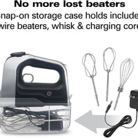 Hamilton Beach - Professional Cordless Hand Mixer with Infinite Speed Control - 62673