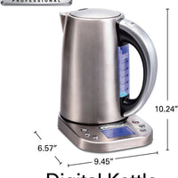Hamilton Beach - Professional Digital Kettle with LCD Temperature Control - 41028C