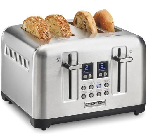 Hamilton Beach - Professional Digital Pro 4 Slice Toaster - 24995CR