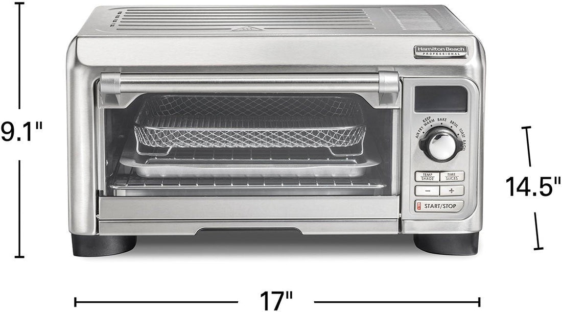 Hamilton Beach - Professional Sure-Crisp Air Fry Digital Toaster Oven - 31241