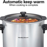 Hamilton Beach - Sear & Cook 10 QT Stockpot Slow Cooker - 33196