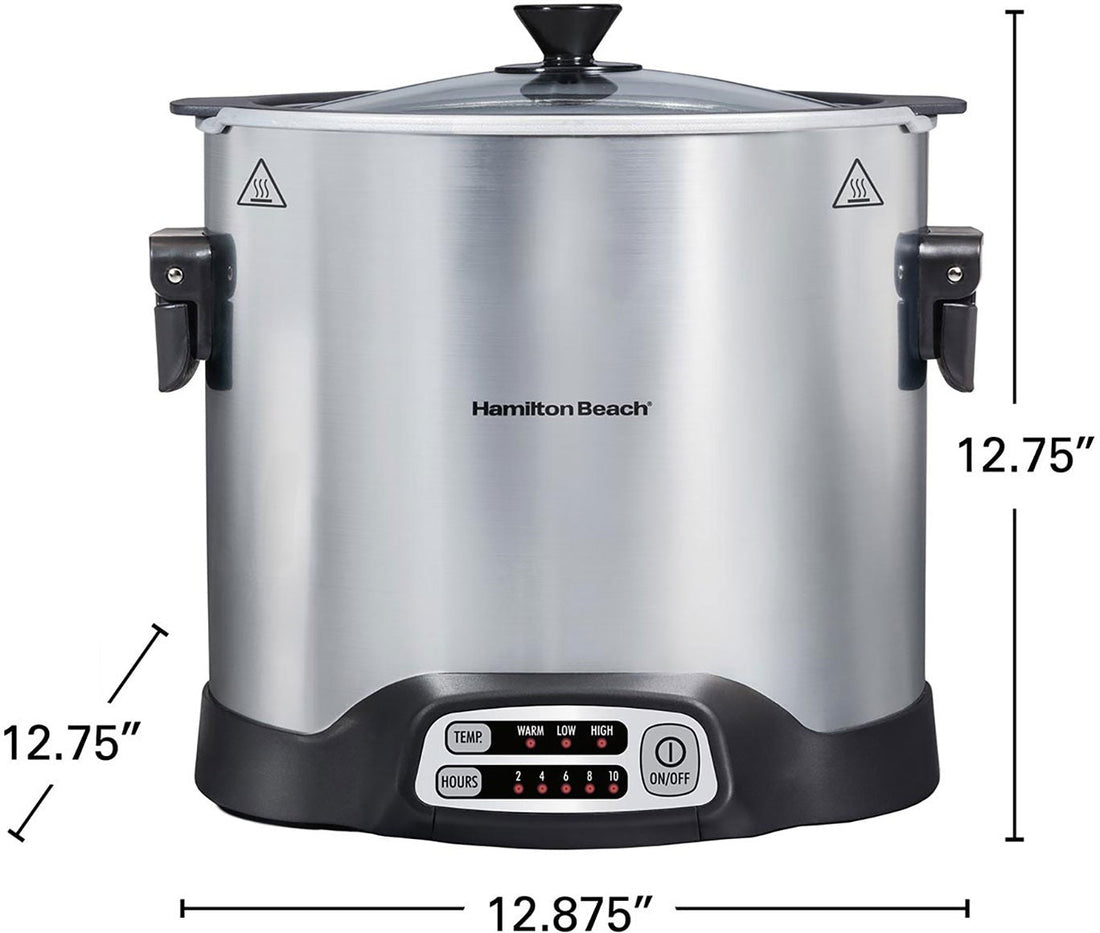 Hamilton Beach - Sear & Cook 10 QT Stockpot Slow Cooker - 33196