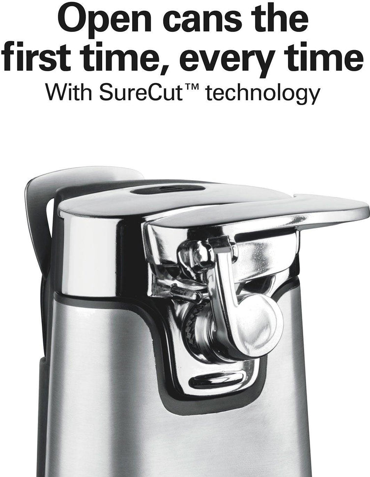 Hamilton Beach - Silver SureCut™ Can Opener with OpenMate - 76778F