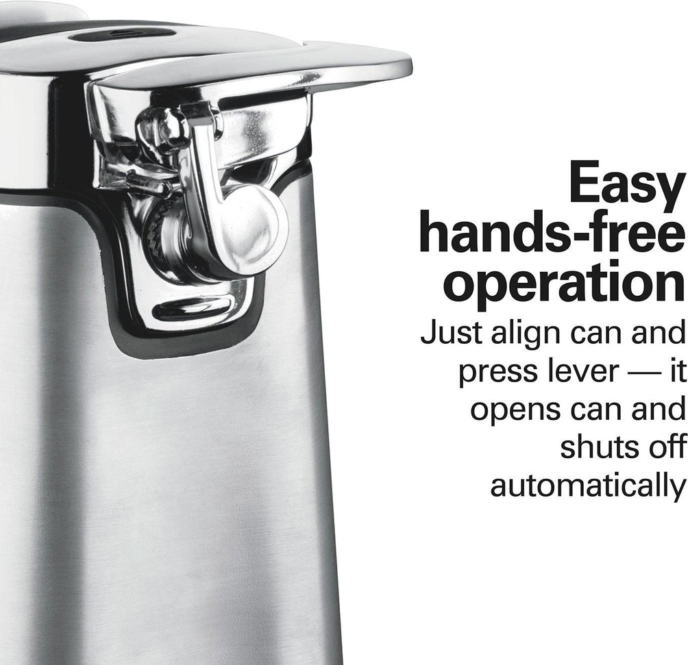 Hamilton Beach - Silver SureCut™ Can Opener with OpenMate - 76778F