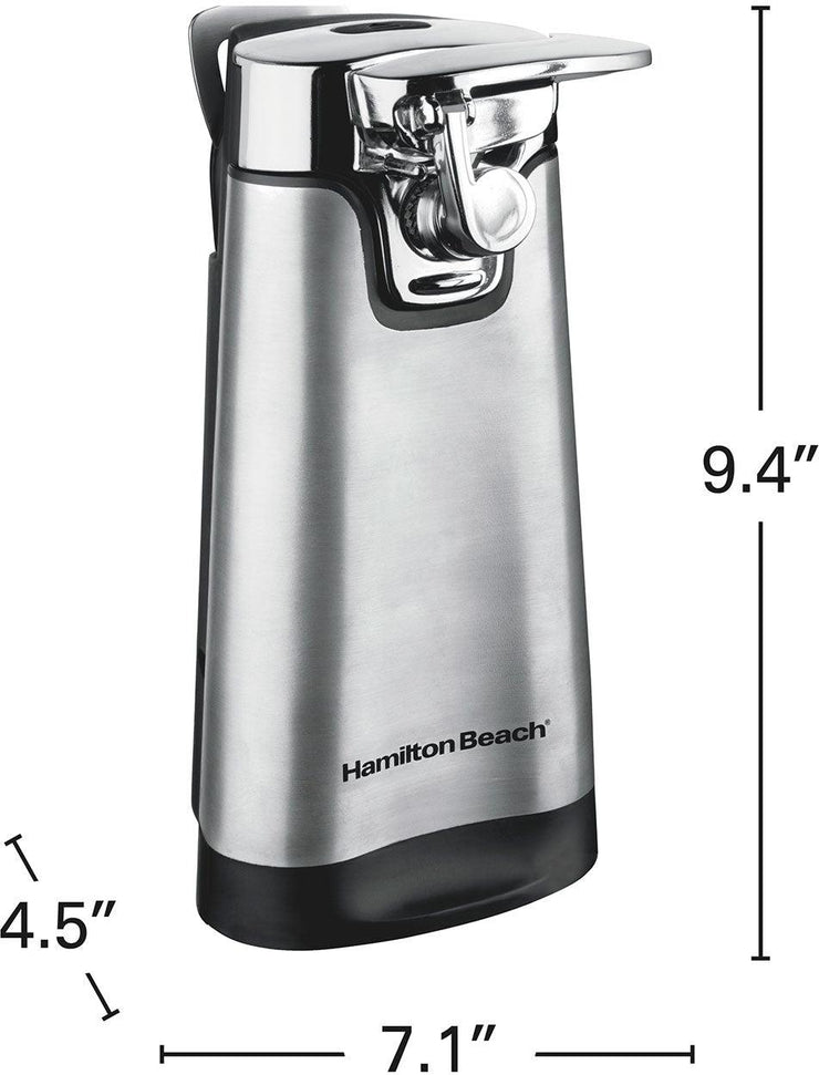 Hamilton Beach - Silver SureCut™ Can Opener with OpenMate - 76778F