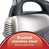 Hamilton Beach - SoftScrape 6 Speed Hand Mixer with Case - 62637G