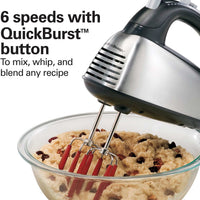 Hamilton Beach - SoftScrape 6 Speed Hand Mixer with Case - 62637G - DISCONTINUED