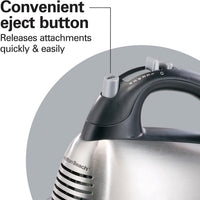 Hamilton Beach - SoftScrape 6 Speed Hand Mixer with Case - 62637G - DISCONTINUED