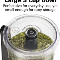 Hamilton Beach - Stack & Press 3 Cup Chopper - 72850G