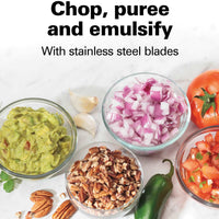 Hamilton Beach - Stack & Press 3 Cup Chopper - 72850G