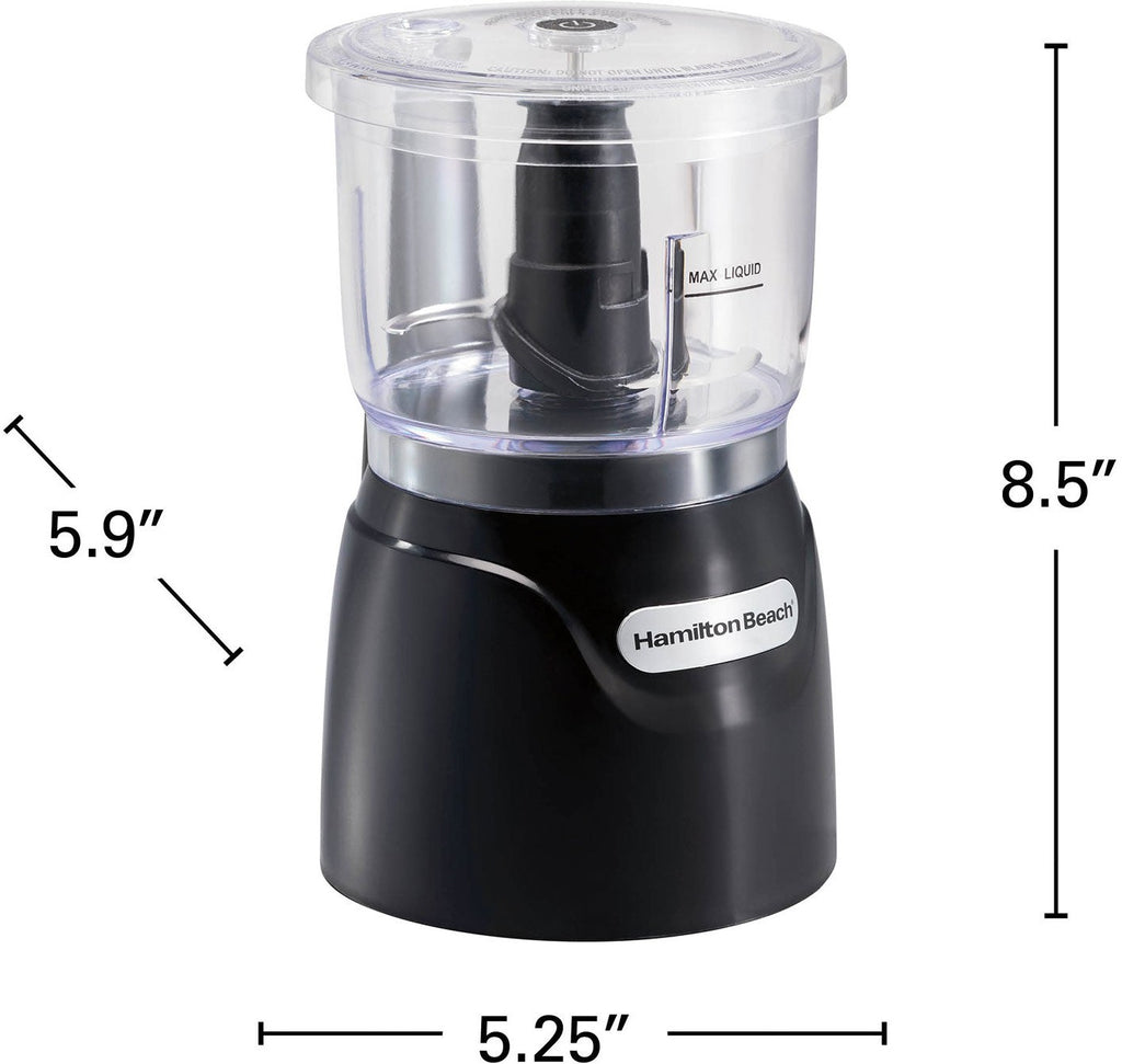 Hamilton Beach - Stack & Press 3 Cup Chopper - 72850G