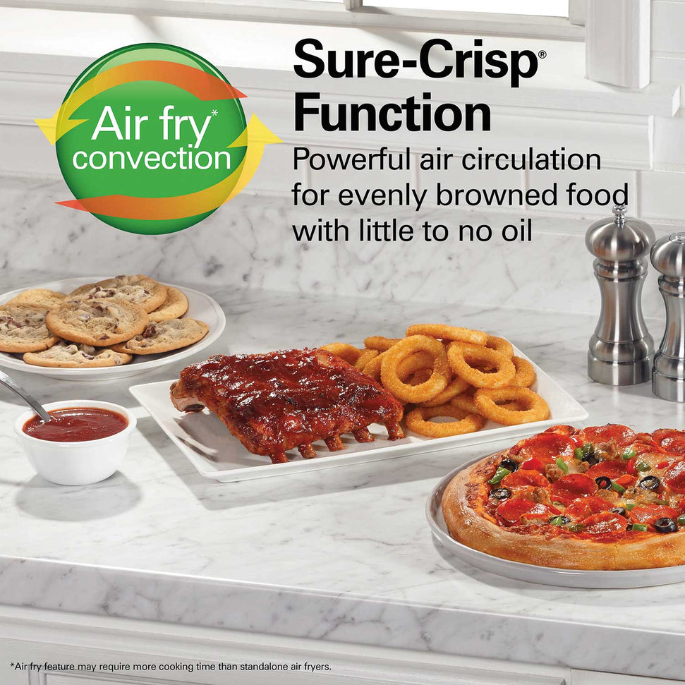 Hamilton Beach - Sure Crisp Air Fryer Countertop Toaster Oven - 31418