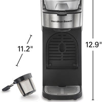 Hamilton Beach - The Scoop Single Serve Coffee Maker For 8-14 Oz Cups - 49987