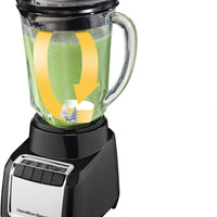 Hamilton Beach - Wave-Action® 48 Oz Black Blender - 53522C