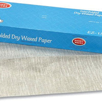 Handy Wacks - 15" x 10.75" Interfolded Dry Waxed Paper Deli Sheets, 500 Sheets/Box - EZ-15