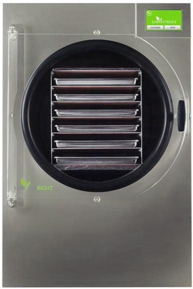 Harvest Right - Large Stainless Steel 6 Tray Home Pro Freeze Dryer with Mylar Starte Kit ( Premier Pump Included ) - N-HRFDLSS-PP (2-3 Weeks For Delivery)