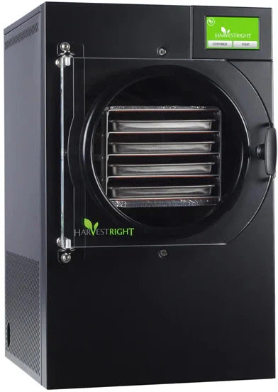 Harvest Right - Small Black 4 Tray Home Pro Freeze Dryer with Mylar Starter kit ( Premier Pump Included ) - N-HRFDSBK-PP (2-3 Weeks For Delivery)