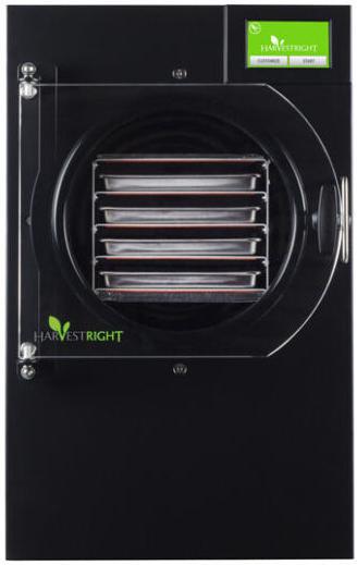 Harvest Right - Small Black 4 Tray Home Pro Freeze Dryer with Mylar Starter kit ( Premier Pump Included ) - N-HRFDSBK-PP (2-3 Weeks For Delivery)