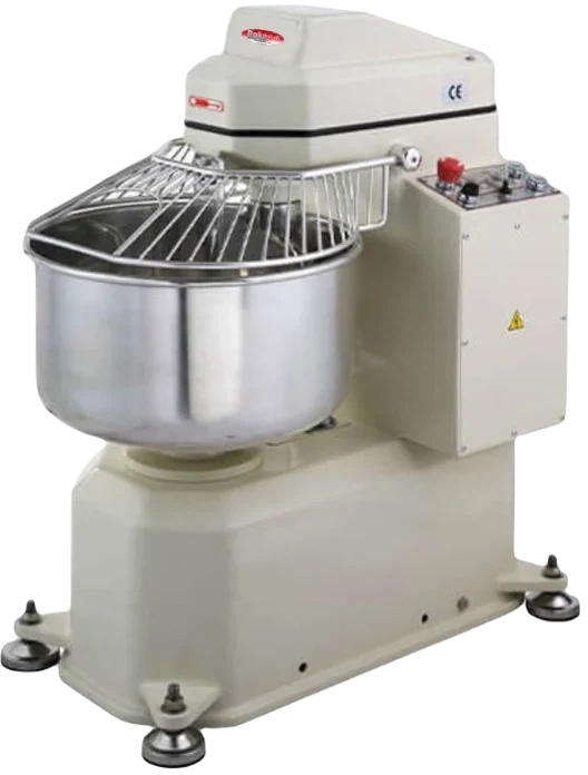Heavy - 2 Speed 176 lb Heavy Duty Floor Mode Dough Spiral Mixer - BMSM080