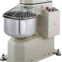 Heavy - 2 Speed 176 lb Heavy Duty Floor Mode Dough Spiral Mixer - BMSM080