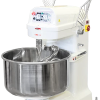 Heavy - 2 Speed 66 lb Heavy Duty Floor Mode Dough Spiral Mixer - BMSM030