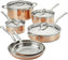 Hestan - 10 PC Copper Bond Induction Copper Ultimate Cookware Set - 31592