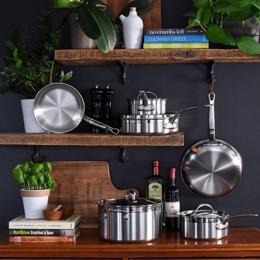 Hestan - 10 PC ProBond Stainless Steel Ultimate Cookware Set - 31562