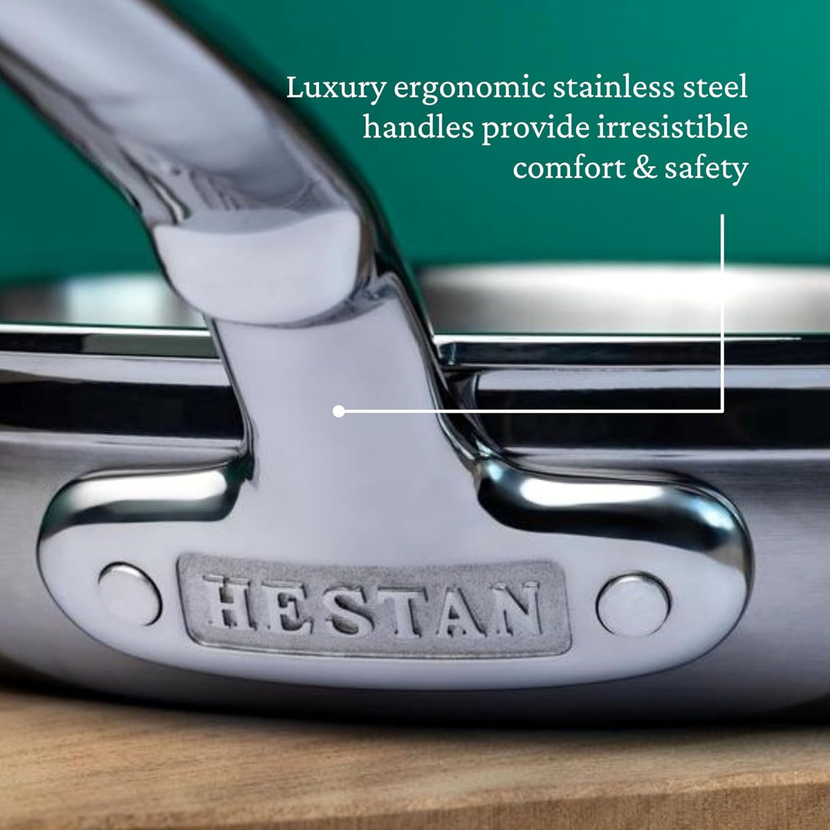 Hestan - 12.5" ProBond Professional Clad Stainless Steel Frying Pan - 31781