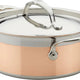 Hestan - 20 cm/3 QT Copper Bond Induction Copper Soup Pot - 30565