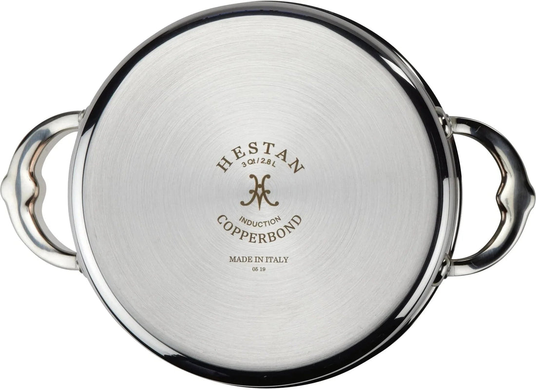 Hestan - 20 cm/3 QT Copper Bond Induction Copper Soup Pot - 30565
