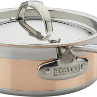 Hestan - 22 cm/4 QT CopperBond Induction Copper Saucepan With Helper Handle - 31596