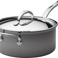 Hestan - 22 cm/4 QT NanoBond Covered Saucepan With Helper Handle - 60025