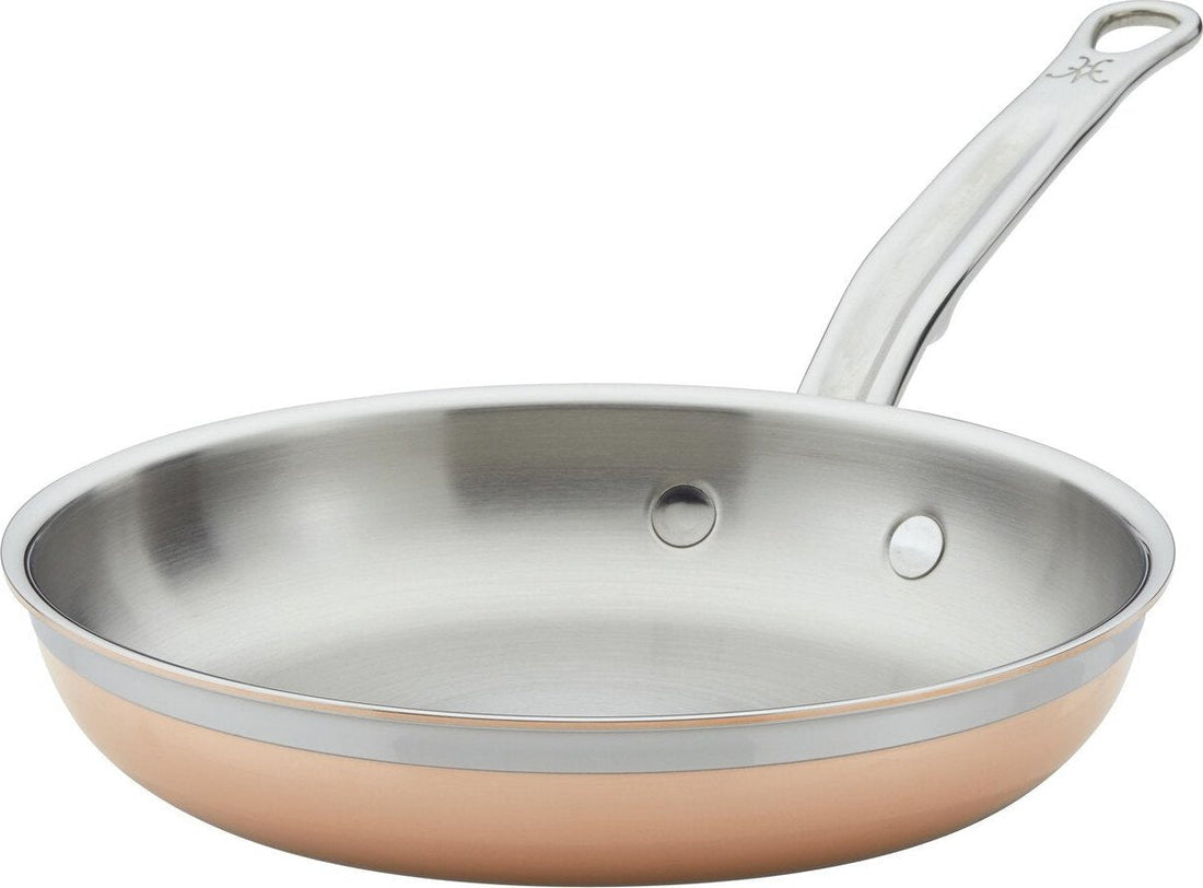 Hestan - 22 cm/8.5" Copper Bond Induction Copper Fry Pan / Skillet - 31589