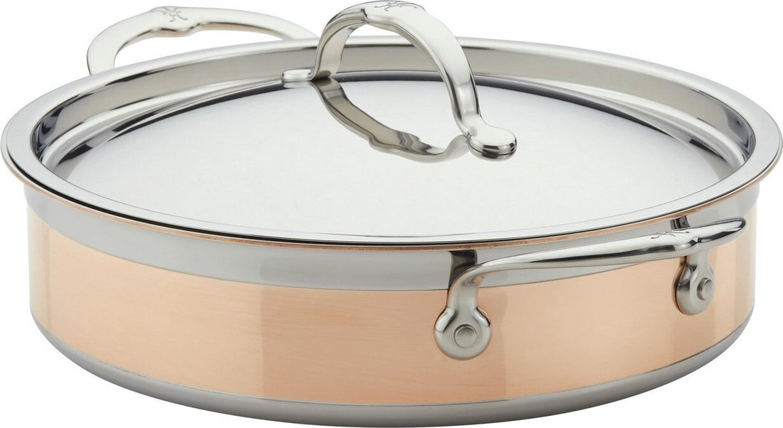 Hestan - 26 cm/3.5 QT CopperBond Induction Copper Covered Sauteuse - 31599