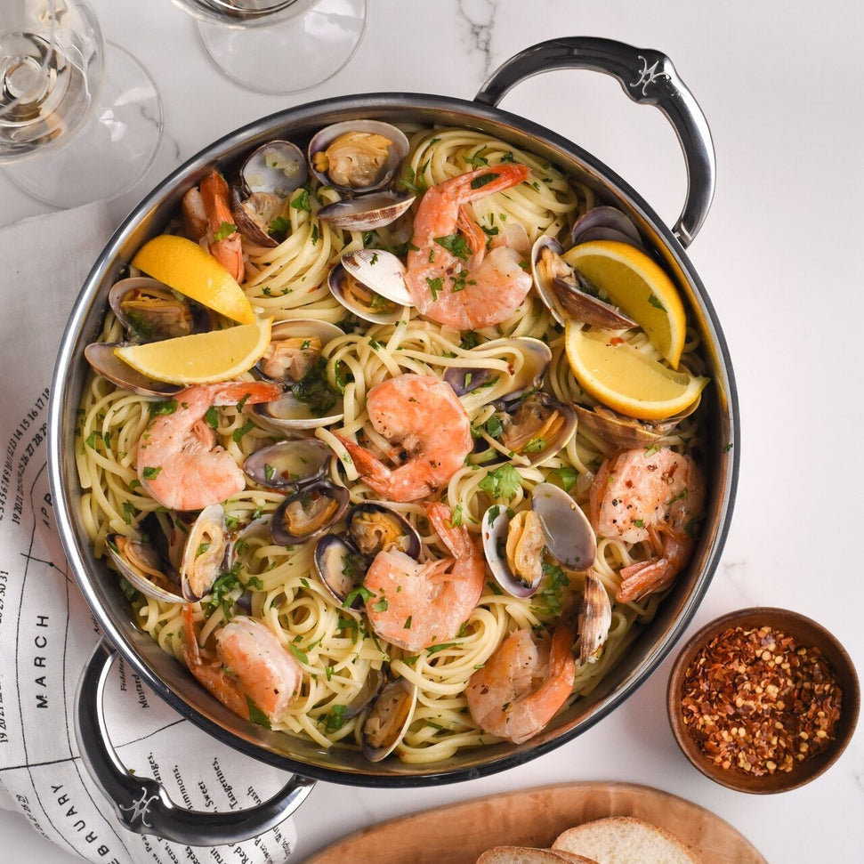 Hestan - 26 cm/3.5 QT CopperBond Induction Copper Covered Sauteuse - 31599