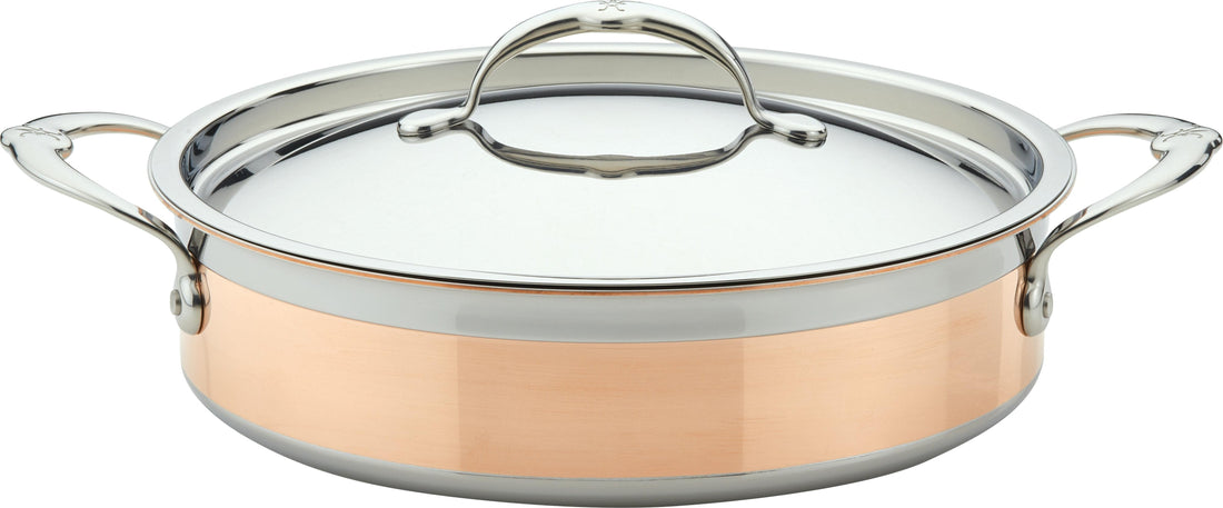 Hestan - 26 cm/3.5 QT CopperBond Induction Copper Covered Sauteuse - 31599