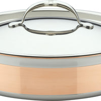 Hestan - 26 cm/3.5 QT CopperBond Induction Copper Covered Sauteuse - 31599
