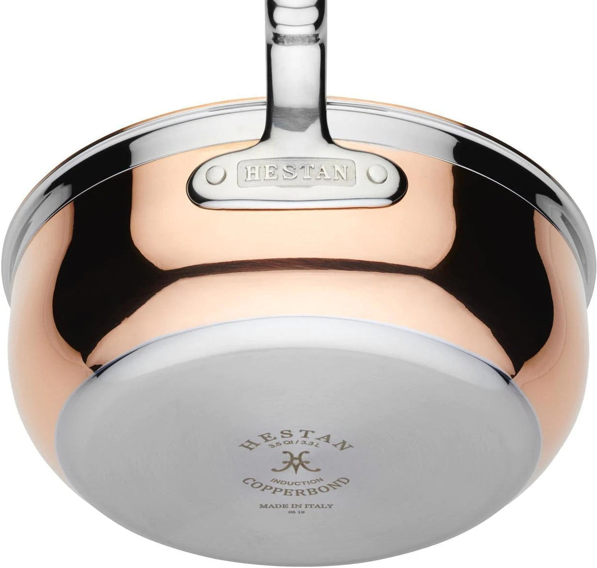 Hestan - 28 cm/5 QT CopperBond Induction Copper Essential Pan With Helper Handle - 31601