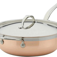 Hestan - 28 cm/5 QT CopperBond Induction Copper Essential Pan With Helper Handle - 31601