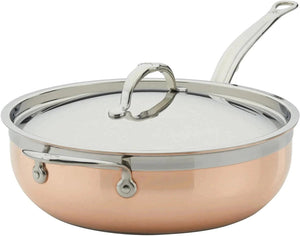 Hestan - 28 cm/5 QT CopperBond Induction Copper Essential Pan With Helper Handle - 31601