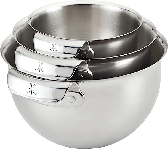 Hestan - 3 PC Provisions Mixing Bowl Set (1.5, 3, 4.75 QT sizes) - 48696-C